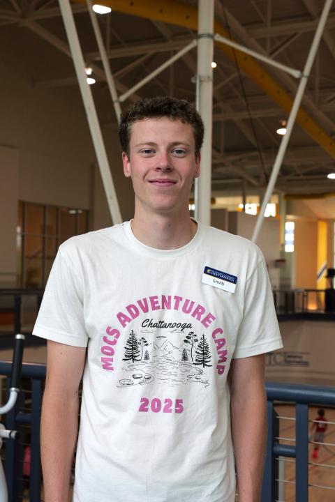Gavin Castle Gavin Castle is a Mocs Adventure Camp, camp counselor for 2nd and 3rd grade campers