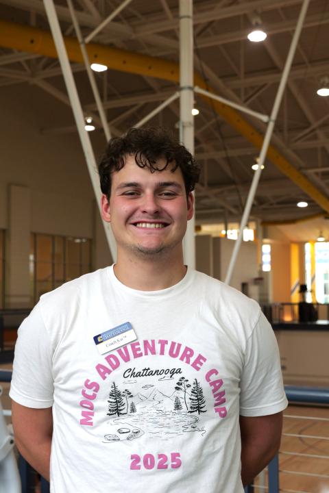 Kai Halbert Kai Halbert is a Mocs Adventure Camp, camp counselor for Middle Moc campers