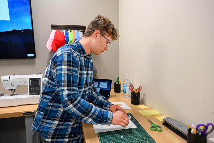 utc student in the Makers Lab