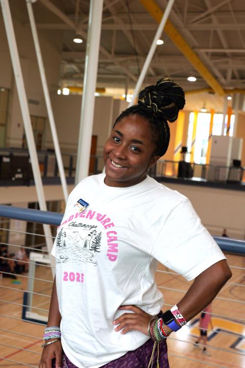 Uriel Henderson Uriel Henderson is a Mocs Adventure Camp, camp counselor for Middle Moc campers