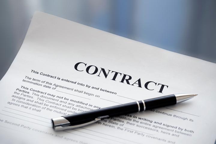 Contract Blank contract