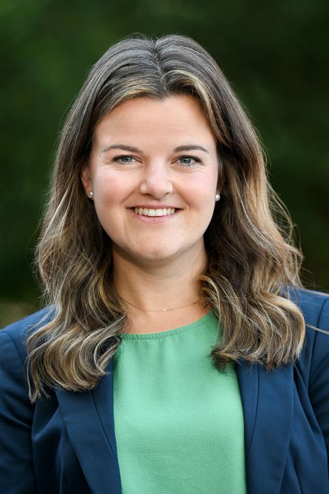 Person smiling at camera