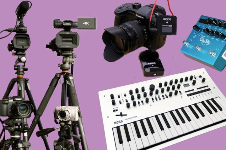 Cameras, keyboards and more