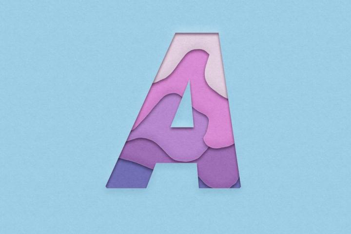 An example of typography