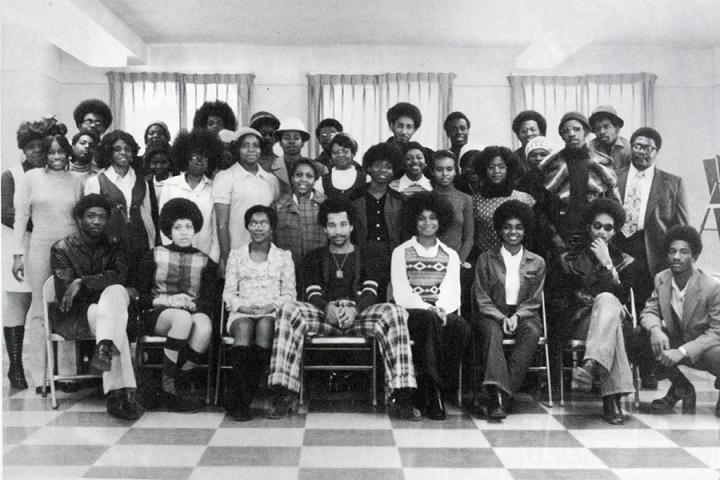 A photo from the Black Student Alliance collection of the UTC Library
