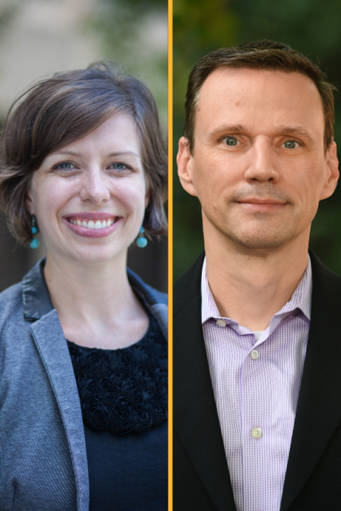 Andrea Neely and Randy Evans Headshots