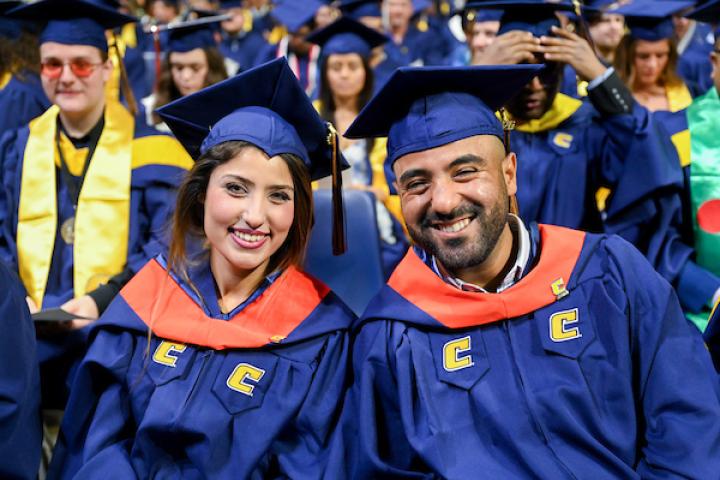 Students from the Engineering and Business participate in their commencement ceremony Saturday, May 9 2026 in McKenzie Arena at the University of Tennessee at Chattanooga.