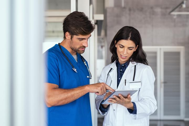 A CMA works alongside a doctor