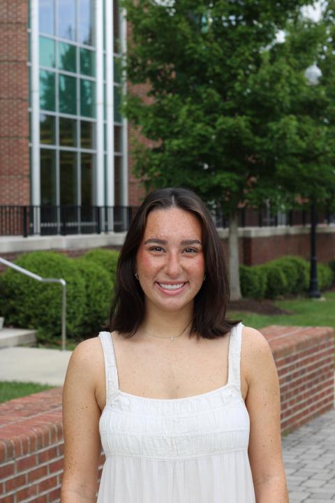 Headshot photo of graduate assistant, Abagail Gaines