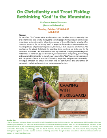 "On Christianity and Trout Fishing: Rethinking 'God' in the Mountains" 
