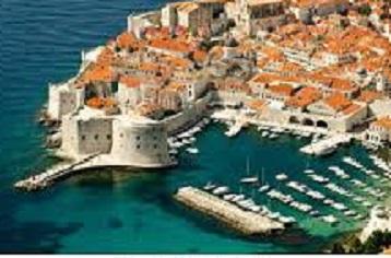 Balkans Dubrovnik Balkan city on the coast