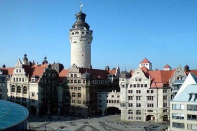 Castle-like buildings in Leipzig