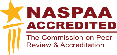NASPAA Accredited-The Commission on Peer Review & Accreditation