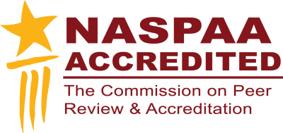 NASPAA Accredited Logo NASPAA Accredited-The Commission on Peer Review & Accreditation