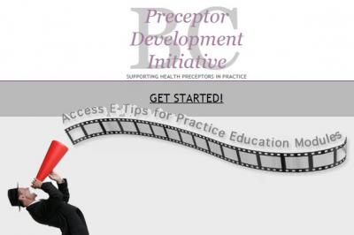 BC Preceptor Etips BC Preceptor Development Initiative: Get Started