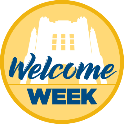 Fall Welcome Week Button