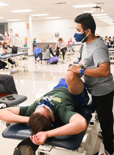 DPT Therapeutic Exercise Lab Students
