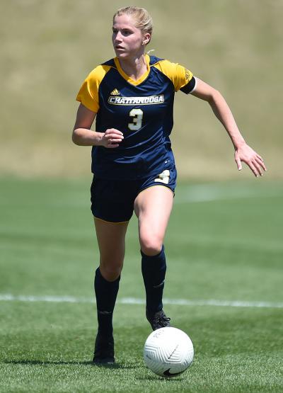 Maggie Shaw on the soccer field Maggie Shaw on the soccer field
