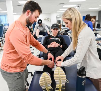 Lower Extremity lab with Dr. Rachel Grubb