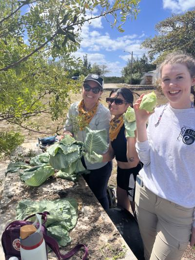San Sal 2023 students in san salvador bahamas