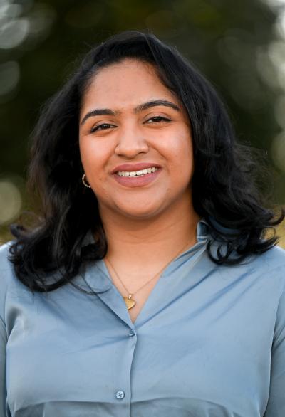 Sara Matthews Profile image of Sara Matthews wearing a blue blouse.