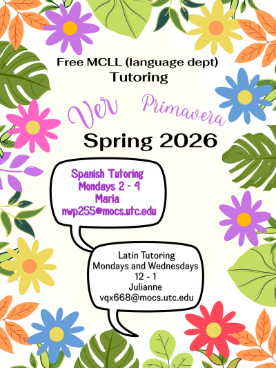 Tutoring options for Spanish and Latin tutoring 