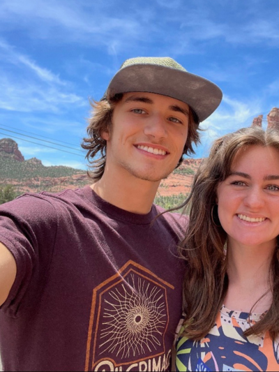 Jake smiling and taking a selfie.