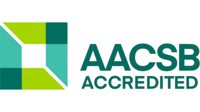 The AACSB Accredited logo.