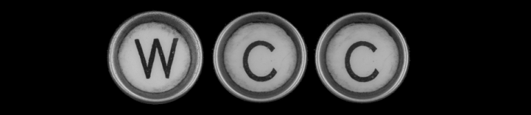 Writing and Communication Center typewriter key letter by Leo Reynolds