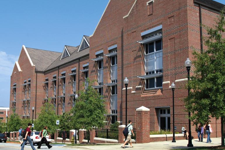 Front of EMCS Building