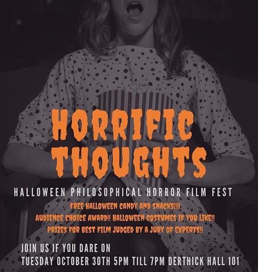 Poster for 'Horrific Thoughts'