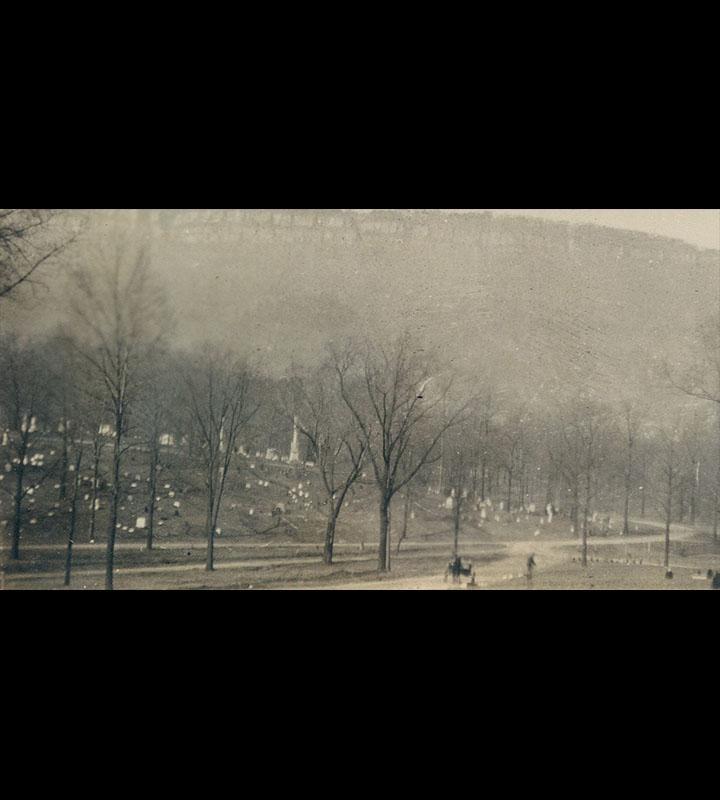 Undated photograph of Forest Hills Cemetery located in the St. Elmo neighborhood of Chattanooga, Tennessee.