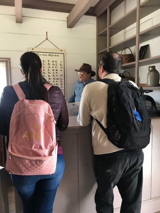 Students at desk