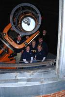 UTC students at the Jones Observatory.