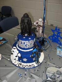 Challenger Center Cake Star Wars Cake