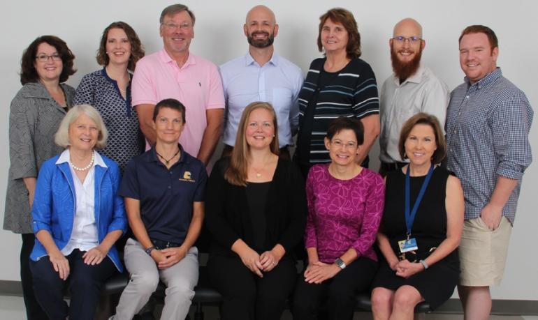 PT Faculty Group photo of PT Faculty