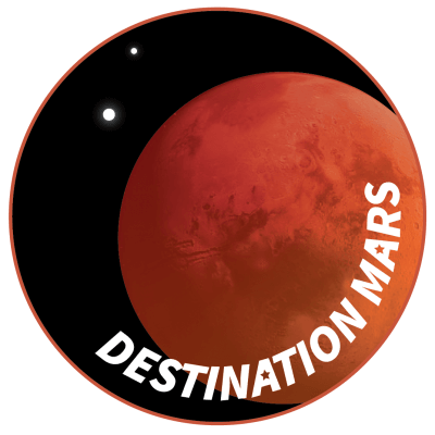 Destination Mars Destination Mars circle logo