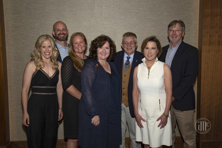 UTC DPT Alumni and faculty at Graduation Banquet