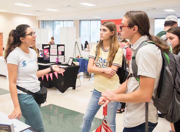 PSPS students at Nonprofit Expo