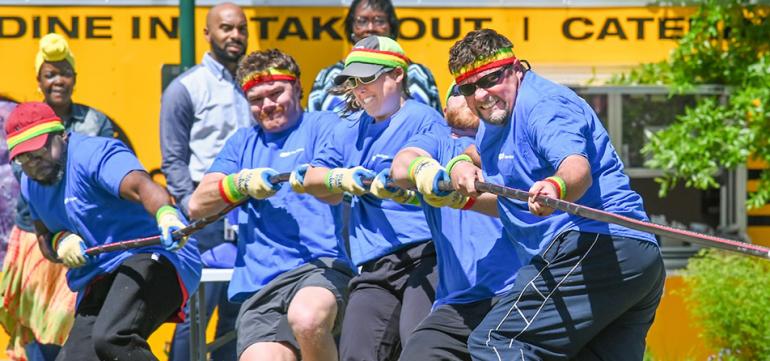 Tug of War-Eco Field Day