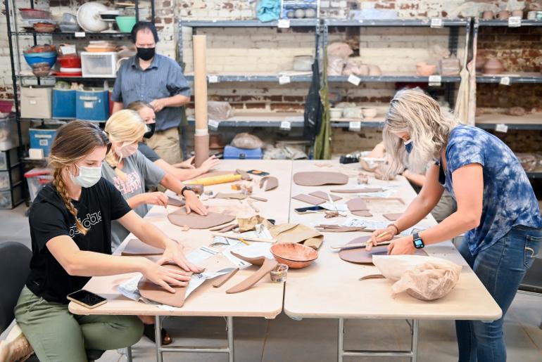 OTD Clay Class OTD students Clay Class