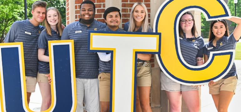Orientation Leaders with UTC Orientation Leaders with UTC