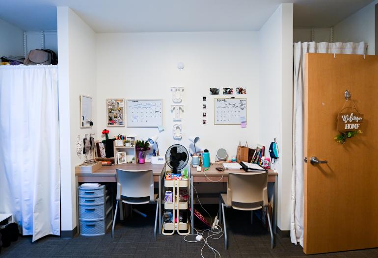 West Campus Housing Bedroom