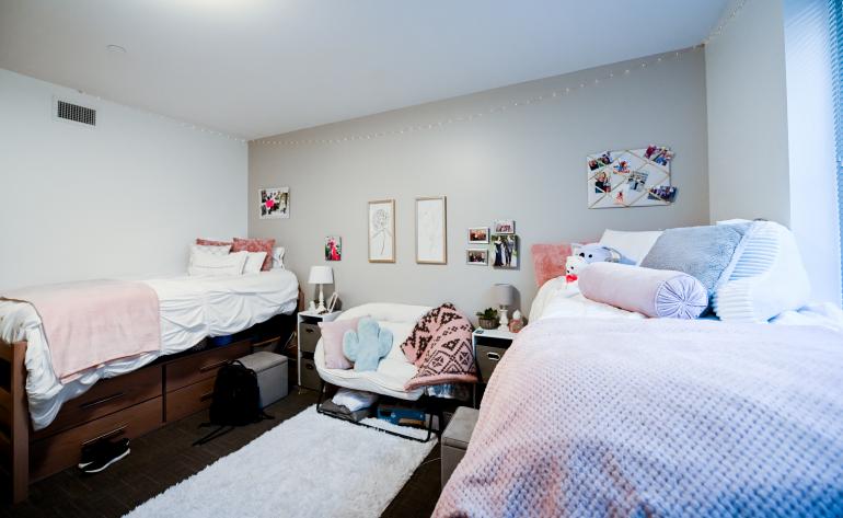 West Campus Housing Bedroom