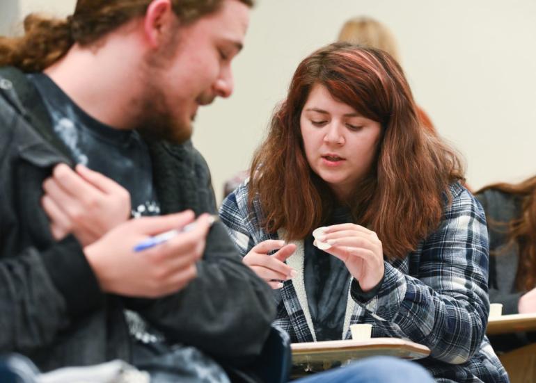 Students in Dr. Emma McDonell's "Food, society, Identity