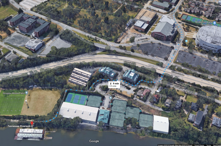 UTC Waterfront Map 