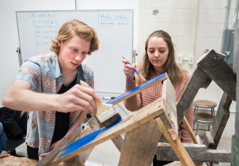 students in space and sequence class