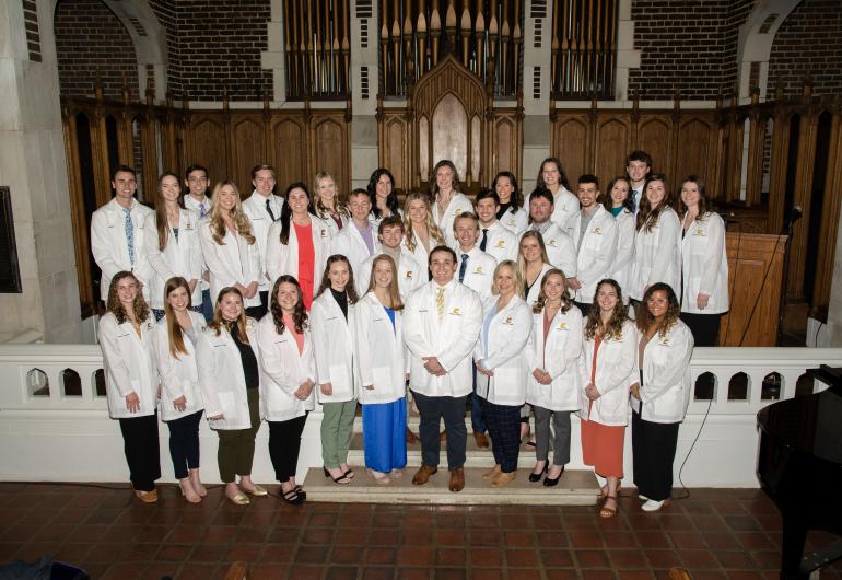 UTC DPT 2025 White Coat Group Photo