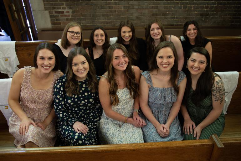 OTD White Coat class of 2024 students OTD White Coat class of 2024 students