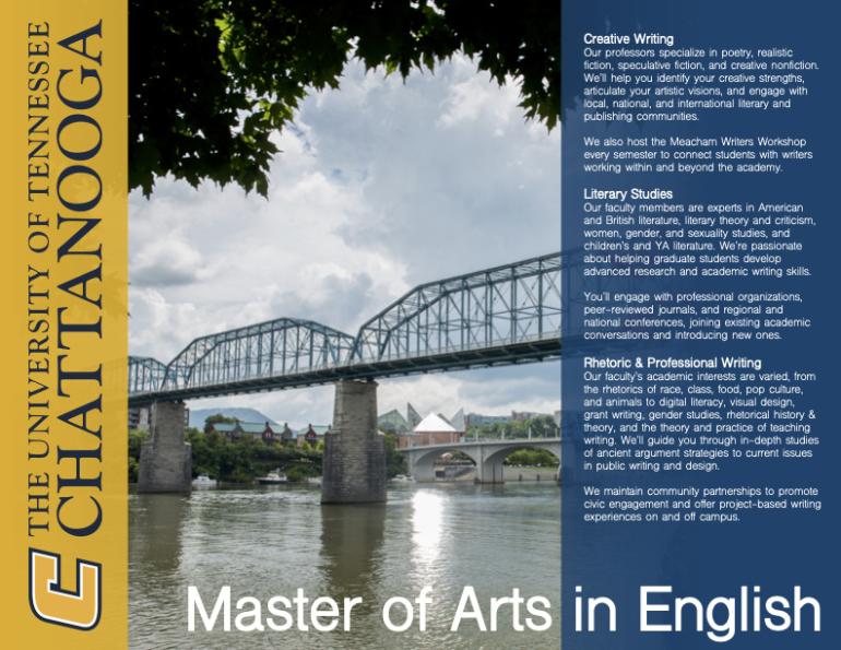 English Grad Program Flyer